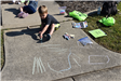 little one chalking