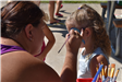 face painting close