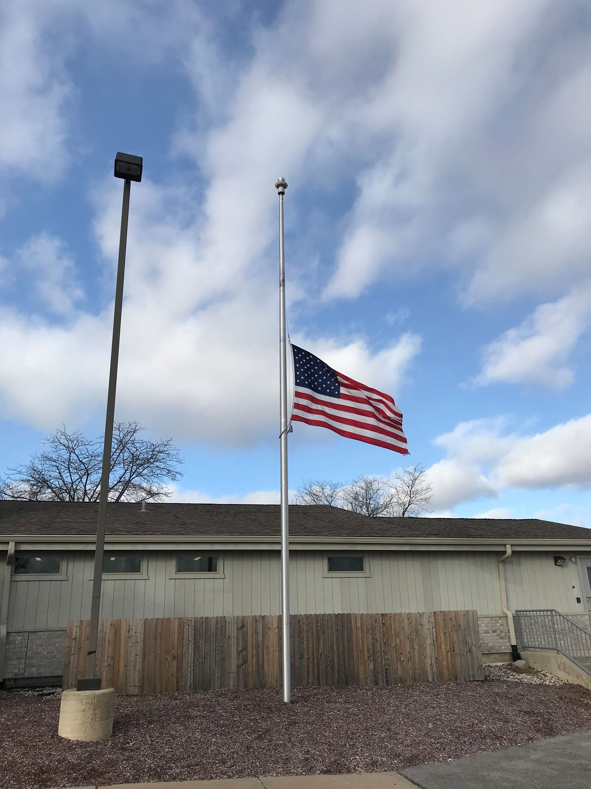 Flag at Half Staff 02-08-19