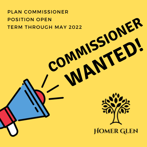 Commissioner Wanted!