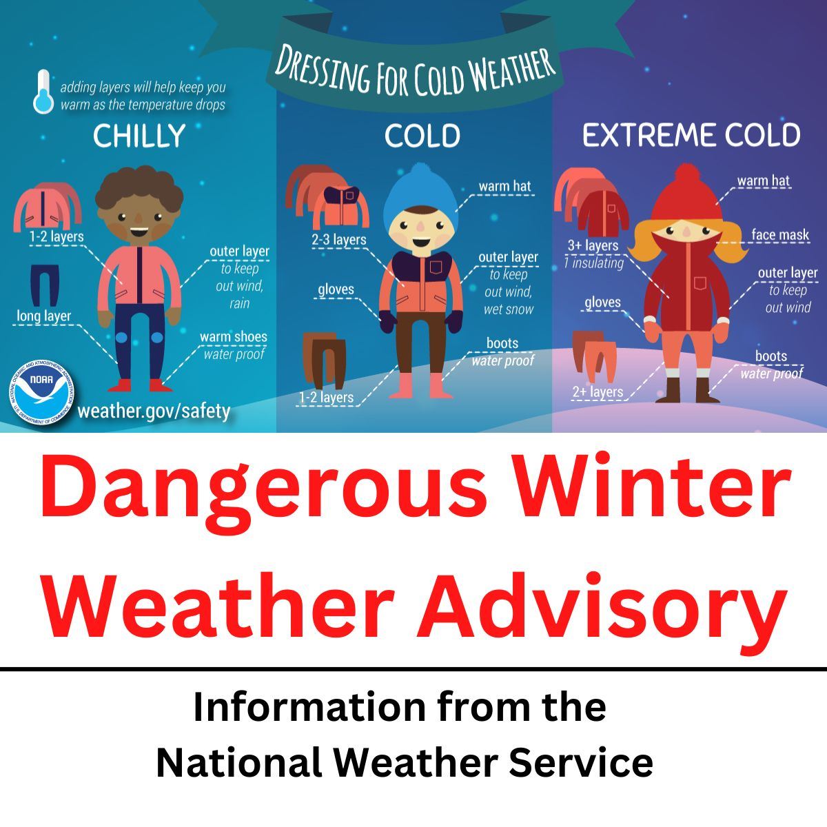 Dangerous Winter Weather Advisory