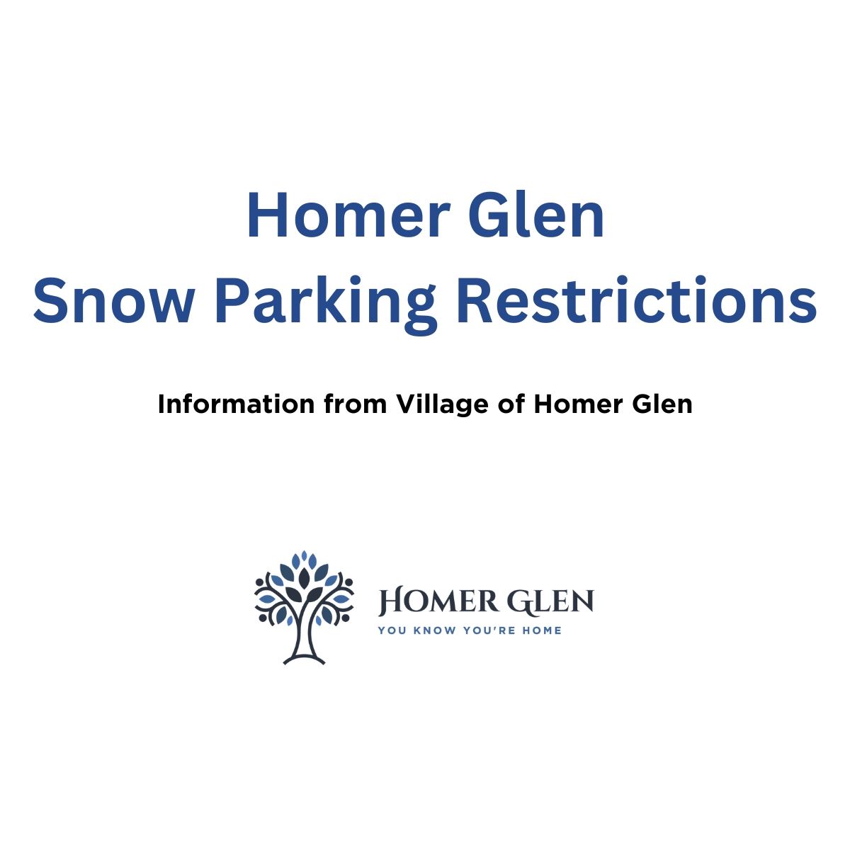 Snow Parking Restrictions